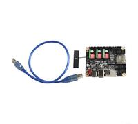 Para Mks DLC32 V2.1 placa de control de grabado, para grabado láser sin carcasa, sin conexión, doble núcleo de 32 bits, para Esp32 Wifi BT Web APP para Grbl para fresadora CNC Lightburn placa base