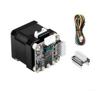 Para MKS SERVO42C PCBA ClosedLoop Motor Driver Kit FOC Vector Control con codificador 16384Line soporta paso a paso 7V 8V entrada operación ultrasilenciosa para impresora 3D (SERVO42C)
