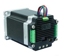 Para mks SERVO57D Closed-Loop Stepper Motor Driver FOC RS485 CAN para modbus - 16384 Coder para OLED Display Aluminum Alloy CNC Automation Motor (RS485))