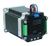 Para Mks Servo57d Controlador paso a paso de bucle cerrado de alto rendimiento con control de vector Foc Rs485 para Modbus Rtu y Can Protocolo para aplicaciones de movimiento suave Negro (motor (CAN))