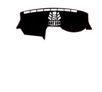 Para MKX U540 2016 2017 2018 Sin HUD: Cubierta Para Tablero, Alfombrilla Parasol, Accesorios Interiores Salpicadero Interior Accesorios(Right Hand Red Edge)