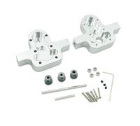 Para MN D90 D91 99 99s Para WPL B14 B24 C14 C24 C34 Cubierta Caja Cambios Metal 370 Piezas Engranaje Accesorios Actualización Para Coche RC Piezas Maquetas RC(Silver)