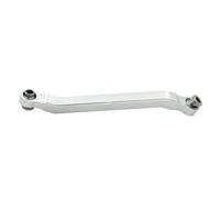 Para MN D90 D91 D96 D99 D99S MN90 1/12 8 Piezas Chasis Coche RC Barras Acoplamiento Suspensión Metal Piezas Maquetas RC(Silver with seat)