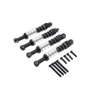 Para MN D90 D91 D96 Para MN98 99S Para WPL C14 C24 B14 B24 1/12 Piezas De Coche RC Amortiguador De Resorte Externo De Metal Accesorios RC(Black)