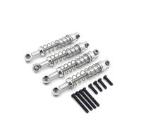 Para MN D90 D91 D96 Para MN98 99S Para WPL C14 C24 B14 B24 1/12 Piezas De Coche RC Amortiguador Resorte Externo Metal Accesorios RC(Silver)