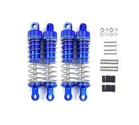 Para MN D90 Para MN-90 Para MN99S Para WPL C14 C24 C34 1 Juego Amortiguadores Metal Para Coche RC Accesorios Actualización Piezas(Blue)