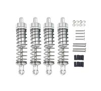 Para MN D90 Para MN-90 Para MN99S Para WPL C14 C24 C34 1 Juego Amortiguadores Metal Para Coche RC Accesorios Actualización Piezas(Silver)