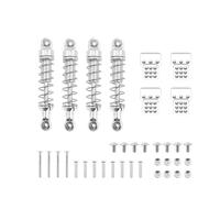 Para MN D90 Para MN-90 Para MN99S Para WPL C14 C24 C34 1 Juego De Amortiguadores Para Piezas Actualización Coche RC Asiento Extendido Piezas(Silver)