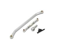 Para MN Para MN128 1/12 Barra Tracción Dirección Metal 25T Brazo Servo Control Remoto Coche Piezas Actualización Accesorios Reemplazo Reparación Piezas(Black)