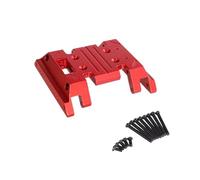 Para MN Para MN128 MN86 MN86S G500 Para Wrangler 1/12 RC Coche Caja De Cambios Mediana Placa Base Actualización Repuestos Accesorios Modificación Piezas(Red)