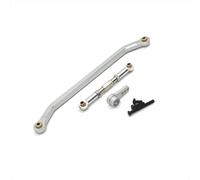 Para MN Para MN128 Para Wrangler 1/12 Accesorios Para Coche Teledirigido, Piezas RC Varilla De Dirección Repuesto Mejorada Brazo Servo RC Accesorio(Silver)