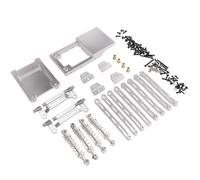 Para MN Para MN168 Para MN78 1/12 Kit De Vulnerabilidad Del Amortiguador De Varilla RC Actualización O Reparación De Piezas De Repuesto Piezas Reparación(Silver)