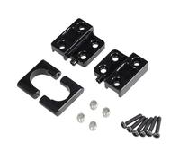 Para MN Para MN82 LC79 Para MN78 1/12 Metal Eje Trasero Para Muelles Fijación Placa Para Asiento Accesorios Para Piezas Mejora De Coches Control Remoto Piezas Reparación(Black)