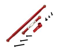 Para MN128 MN86 G500 1/12 Varilla Enlace Dirección Metal Varilla Tracción Y Brazo Servo Coche Trepador Control Remoto Piezas Mejora RC Reemplazos Repuestos(Red)