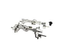Para MN99S MN99 Para MN D90 Para MN98 Para Mn99s Mn99 Para Mn 99s Eje Portal Aleación Delantero Trasero Para Coche RC Piezas Actualización Metal Piezas Maquetas RC(Silver)