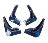 Para Model 3 2022 Guardabarros Accesorios Decoración Protectora Negra Mate Contra Salpicaduras Embellecedores Color Negro Guardabarros Delanteros Y Traseros(Y blue)