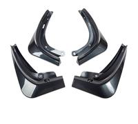 Para Model 3 2022 Guardabarros Accesorios Decoración Protectora Negra Mate Protectores Contra Salpicaduras Embellecedores Color Negro Guardabarros Delanteros Y Traseros(3 silver)