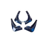 para Model Y 4 Unids/Set Guardabarros Negro Mate Fibra Carbono ABS Modelo Energía Coche Aletines Guardabarros Coche(Azul)