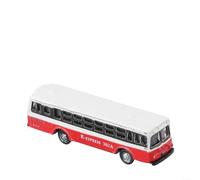 Para modelo de autobús en miniatura para sistemas ferroviarios de escala N, construcción ABS fundida a presión para detalles de diseño y para modelado de mini paisaje