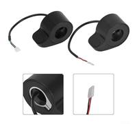 Para modelos de scooter eléctrico Gotrax para GXL V2 Apex Apex Pro XL XR para acelerador de pulgar Elite, material plástico para un ajuste preciso de velocidad (para Apex)