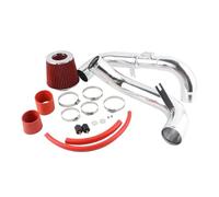 Para Modelos Para Civic Para EX/LX/DX 1.8L Piezas Admisión Aire Motor Kit De Tubería Frío 3'' Color Rojo Negro Filtro Seco Tubo Admisión(Rojo)