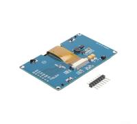 Para módulo de pantalla OLED de 2.42 pulgadas con controlador SSD1309, resolución de píxeles de 128 x 64, compatible con protocolos I2C y comunicación (7 agujas blancas)
