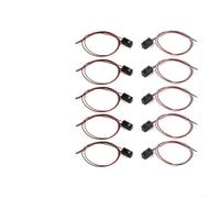 Para módulo de sensor de haz de rotura IR, paquete de 5, interruptor fotoeléctrico LED de 3 mm y 5 mm para relé, tiempo de respuesta de 2 ms, salida NPN, compatible con Arduino PLC (5 mm-25 cm)