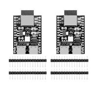 para módulo ESP32-C3, para Placa de Desarrollo ESP32-C3-1, Mini ESP32-C3FN4 2.4G WiFi + Bluetooth 5.0 (LE) Placa de Desarrollo con Interfaz Dual Tipo C para Arduino (2 PCS)