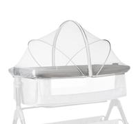 para moisés, toldo Protector para Cuna, Protector de Tela de Malla Transpirable, protección Solar contra el Polvo para Dormir y Viajar, Ligera, fácil de Instalar, 55 x 100 x 55 cm