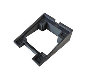Para molinillo de café Eureka Mignon MMG, embudo dosificador con base, recogedor de silicona y embudo para dosificación precisa, fácil de limpiar, negro (base)