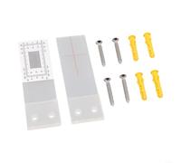 Para monitor de grietas con rejilla de medición para observar la pared para cambios de grietas y estabilidad