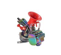 para Monkey ATV Quad ByAlcon Motor Racing YD-MJN28 YD-MJN30 Juego de carburadores para Motocicleta Yoshimu Dual Stack Carburetor Power Up Ki Carb Carburetor 30mm Negro (30mm Color)