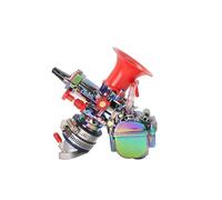 para Monkey ATV Quad ByAlcon Motor Racing YD-MJN28 YD-MJN30 Juego de carburadores para Motocicleta Yoshimu Dual Stack Carburetor Power Up Ki Carb Carburetor 30mm Negro (28mm Color)