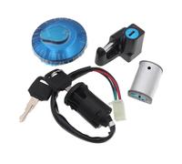 Para Monkey Para Z50 Para 50A Para Z50J Z50R Kit Interruptor Encendido 4 Cables Tapa Llave Bloqueo Tanque Combustible Asiento Casco Cilindro De CerraduraDel Interruptor De Encendido