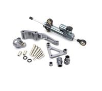 Para Monster 696 795 796 2008 2009 2010 2011 2012 -UP Motocicleta Amortiguador De Dirección Estabilizador Soporte De Montaje Kit De Apoyo Amortiguadores Dirección(Type B)