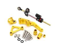 Para Monster 696 795 796 2008 2009 2010 2011 2012 -UP Motocicleta Amortiguador De Dirección Estabilizador Soporte De Montaje Kit De Apoyo Amortiguadores Dirección(Type S)