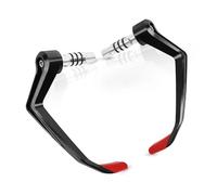 para Monster 821 para Stripe Dark1200 S Motocicleta 7/8" 22mm Manetas Embrague Freno Manillar Protector Guardamanos(Rojo)