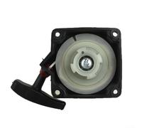 Para montaje de arranque de retroceso para varios cortadores de cepillo y para desbrozadoras, 81 mm de longitud con espaciado de agujeros de pernos de 65 mm, diámetro de agujero de 6 mm, jardín de
