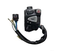 Para montaje de interruptor de giro de bocina fabricado eficiente para | Vario 160 - Pieza de dirección para manillar de motocicleta, material ABS, ajuste directo, actualización OEM para requisitos