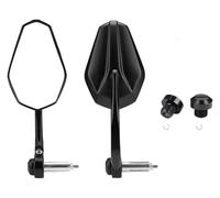 para Motocicleta Kawasaki para Z650 Z750 Z800 para Z900 para Ninja 400 7/8 22 mm Espejos retrovisores Laterales de Extremo de Manillar para Motocicleta (Paquete 1)