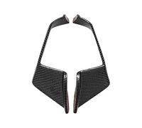 para Motocicleta para Y&amaha YZFR6 YZF-R6 2008-2016, Nuevo Carenado De ala Fija, Aletas Laterales, Alerones, Alas Aerodinámicas molduras del Marco(ABS Carbon Paint)