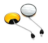 Para Motocicleta, Redondo Sentido Las Agujas Moto Espejos | Espejos Retrovisores Para Motocicleta, Ciclomotor Universal, Espejo Lateral Para Motocicleta, Redondo Sentido Las Agujas
