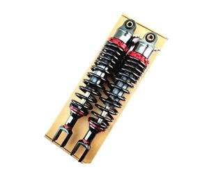 Para Motor Scooter Nmax ATV Quad Dirt Bike 2 Uds Universal 305mm 320mm Amortiguador Para Moto Suspensión Trasera(320mm Grey Red)