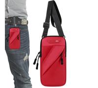 para móvil con Brazalete para Correr,Organizador con Correa de Hombro Desmontable - Soporte de Móvil para Brazo para Deporte | para Gimnasio, Senderismo, Viaje, Fitness, Hombres, Mujeres, Adolescent