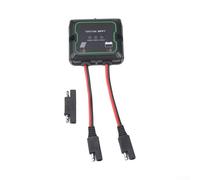 Para MPPT controlador de carga solar 10A 12V con puerto SAE LED visualización de estado IP67 impermeable para AGM Gel inundado baterías de plomo-ácido negro