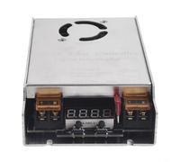 Para MPPT Controlador de carga solar 450W Boost Regulador de carga 12V-50V Entrada para plomo-ácido litio para baterías LiFePO4 Pantalla LED IP30 Magnesio Aluminio