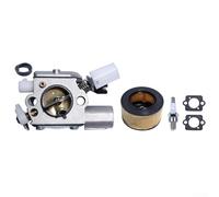 Para MS251 para MS251C para carburador, filtro de aire, filtro de combustible, junta de línea de combustible, kit de repuesto de chispa para mantenimiento de motosierra