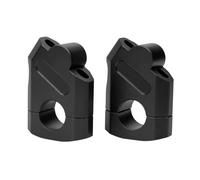 para MSX125 para MSX 125 Manillar Elevador De Motocicleta Modificado De 22 Mm Cambio Trasero Manillar Elevado Base Elevada Moto Manillar Riser(Black)