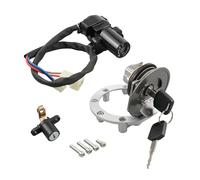 Para MT-03 2006-2012 Tapa Del Tanque De Combustible Interruptor De Encendido Kit De Llaves De Bloqueo Del Asiento Interruptor Bloqueo Encendido