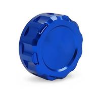 Para MT-07 MT 07 FZ 07 Todos Los Años MT07 FZ07 Tapa Cubierta Depósito Maestro Cilindro Líquido Freno Trasero CNC Motocicleta(Azul)